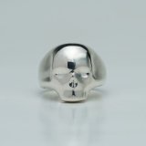 アークシルバーアクセサリーズ/スカルリング/silhouette skull small ring [silver] シルバーリング