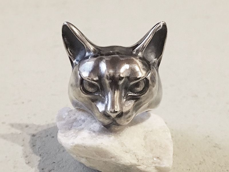 ガッシュ/【ネコ 猫 シルバーリング】Cat｜gush シルバーアクセサリー